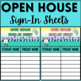 Spring Open House Parent Sign in Sheet