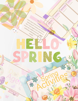 Preview of Spring Organizer