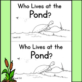 Spring POND life Printable Book Guided Reading with Respon