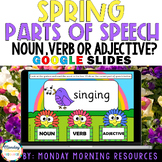 Spring Parts of Speech - Noun, Verb or Adjective Grammar G
