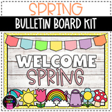 Spring Pastels Bulletin Board or Door Decor