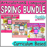 Spring Pet Garden Fairytale Speech Therapy Curriculum Base