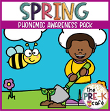 Spring Phonemic Awareness Center Activities | Phonological