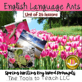 Spring Pictures Key Word Writing Prompts Unit No Prep