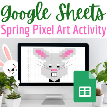 Preview of Spring Pixel Art Activity