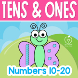 Spring Place Value Activities and Boom Cards™ | Numbers 10-20