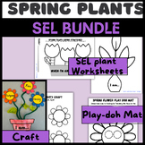 Spring Flower Craft Activities Worksheet | Self Esteem Cop