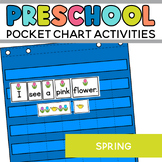 Spring Pocket Chart Activities for Preschool and Kindergarten