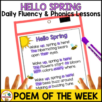 Preview of Spring Poem | Poem of the Week for Shared Reading