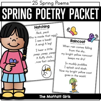 Preview of Spring Poems - 25 Poems and Activities