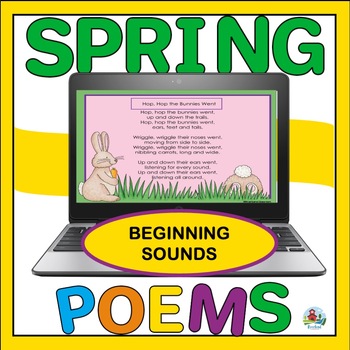 Spring Poems and Word Family Activities for use with Google Classroom™