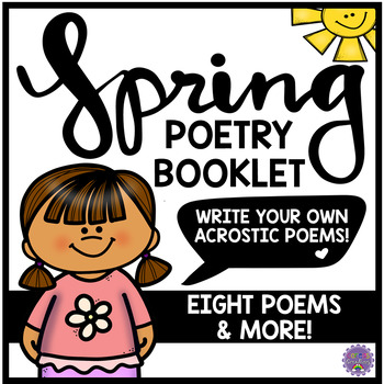 Spring Poetry Booklet by Coreas Creations | Teachers Pay Teachers