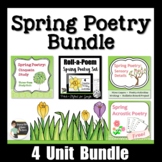 Spring Poetry Bundle - Creative Writing Activities for Spr