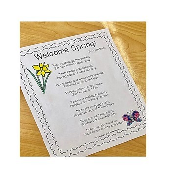 FREE Spring Activities- Poetry Comprehension or Poetry Centers by LMB ...