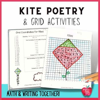Preview of Spring Poetry & Math : Kite Days