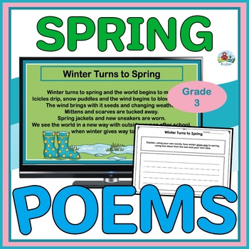 Spring Poetry Unit | Comprehension Questions | Media Literacy For Grade 3