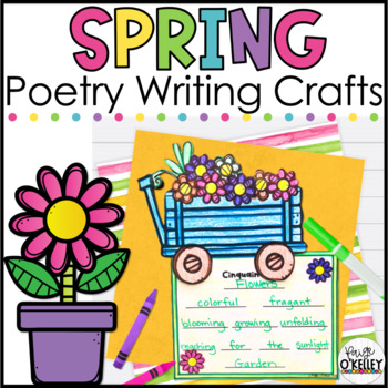 Spring Poetry Writing Crafts - Poetry Templates For 7 Types of Poems