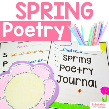 Spring Poetry Writing Unit by PrintablePrompts | TPT
