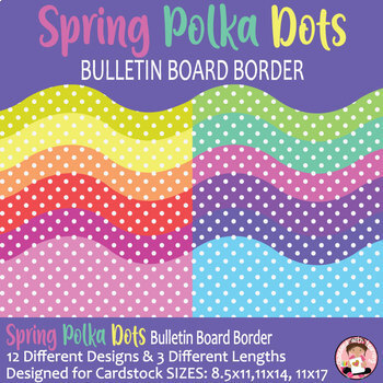 Preview of Spring Bulletin Board Border