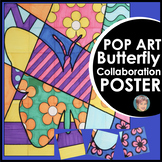 Great Spring Activity - Classroom Collaboration Butterfly Poster