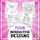 Pop Art Interactive Coloring Sheets for Spring - Fun ...