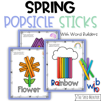 Preview of Spring Popsicle Sticks