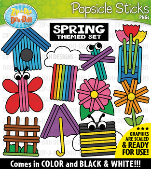 Popsicle Stick Clipart Worksheets Teaching Resources Tpt