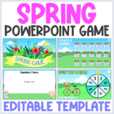 Spring PowerPoint Game Template - Fun Editable Review Game
