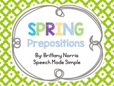 Spring Prepositions