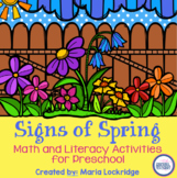 Spring Preschool Activities: Math and Literacy