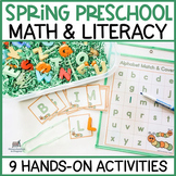 Spring Math & Literacy Activities for PreK