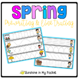 Spring Prewriting and Line Tracing