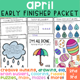 Spring Early Finisher Activity Packet │April Worksheets & 