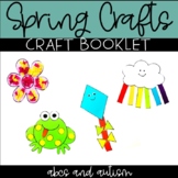 Spring Printable Crafts with Visual Directions & Comprehension