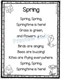 Spring - Printable Poem for Kids