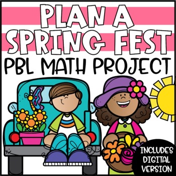 Preview of Spring Project Based Learning PBL  |  Math Enrichment Project
