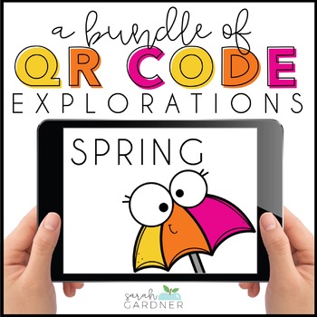 Preview of Spring QR Code Exploration BUNDLE