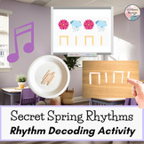 Spring Quarter and Eighth Note Rhythm Activity for Element
