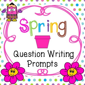 Preview of Spring Writing Prompts Freebie!