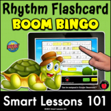 Spring RHYTHM FLASHCARD BOOM CARD™ BINGO Game Music Rhythm