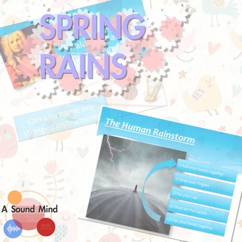 Preview of Spring Rains : Songs & Games