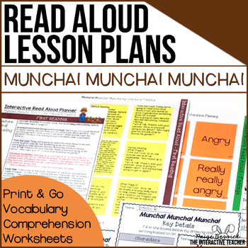 Preview of Muncha! Muncha! Muncha! Spring Read Aloud Activities & Lesson Plans