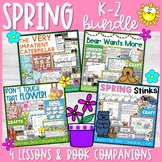 Spring Read Aloud Lesson Plan and Book Companion BUNDLE