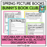 Spring Read Alouds | Bunny's Book Club | Reading Activitie