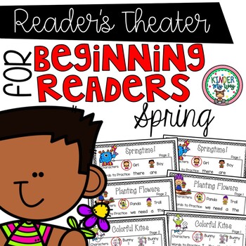 Preview of Spring Readers Theater Scripts for Kindergarten | Reading Fluency Activities