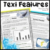 Spring Reading Comprehension + Nonfiction Text Features Wo