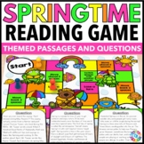 April Spring Reading Comprehension Passages and Questions 