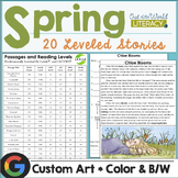 Spring Reading Comprehension Passages - Lexile Leveled