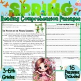 Spring Reading Comprehension Passages & Questions | Spring