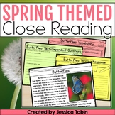 Spring Reading Comprehension Passages - Spring Close Readi